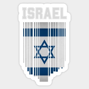 Israel flag, israeli flag Sticker